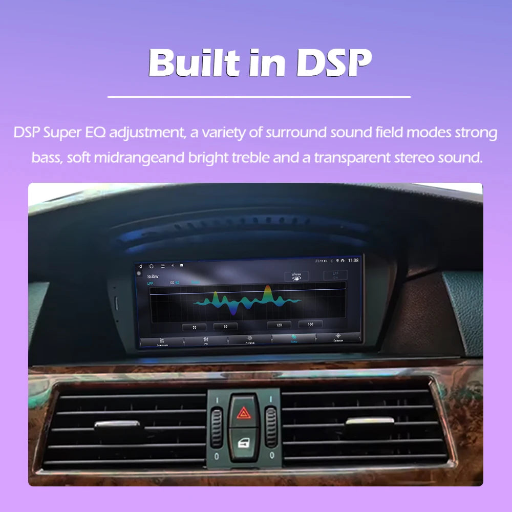 Wireless CarPlay For BMW 5 Series E60 E61 E62 E63 BMW 3 Series E90 E91 E92 E92 E93 CCC-CIC