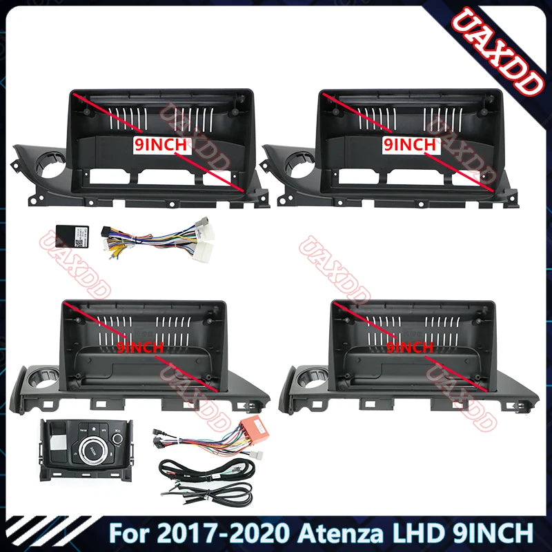 For 2017-2020 MAZDA Atenza 9inch Car CD Radio Android stereo Harness screens accessories n