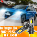 2x High Power H7 Led Headlight Canbus No Error H18 Car Bulb 6000K White Light Moto Diode L