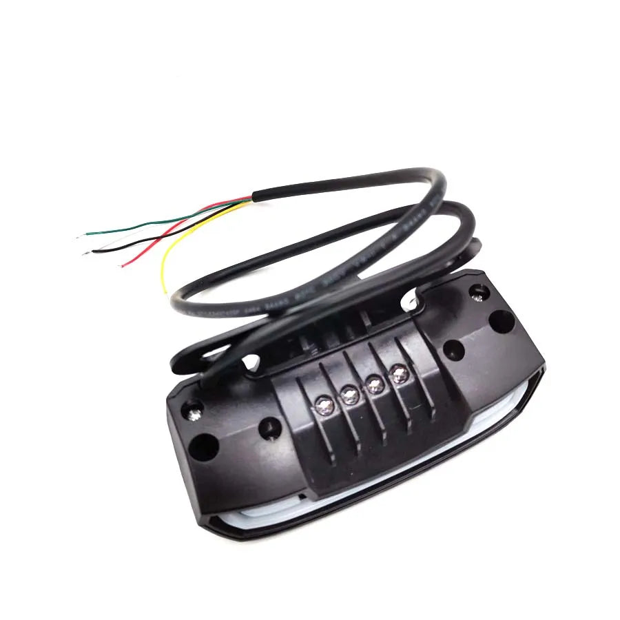 Motorcycle Scooter Light Tail Rear Brake Stop Warning Dynamic Turn Signal 12-60V