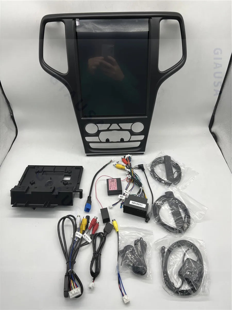 2 Din Car Multimedia Stereo For Jeep Grand Cherokee 2017 Radio Android 13 Screen 12.8inch