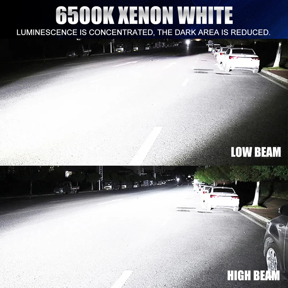 H11 H8 LED Headlight Canbus No error 9005 HB3 9006 HB4 Led Blubs for Car 100W 20000LM Head