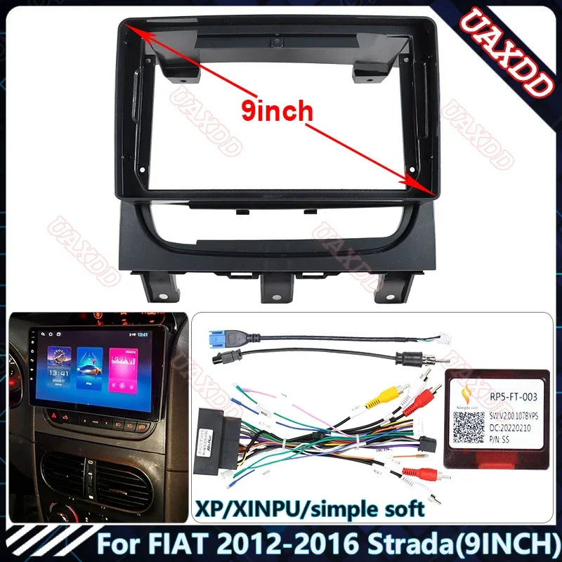 Car MP5 Radio Android stereo Harness screens accessories navigation dashboard cable frame