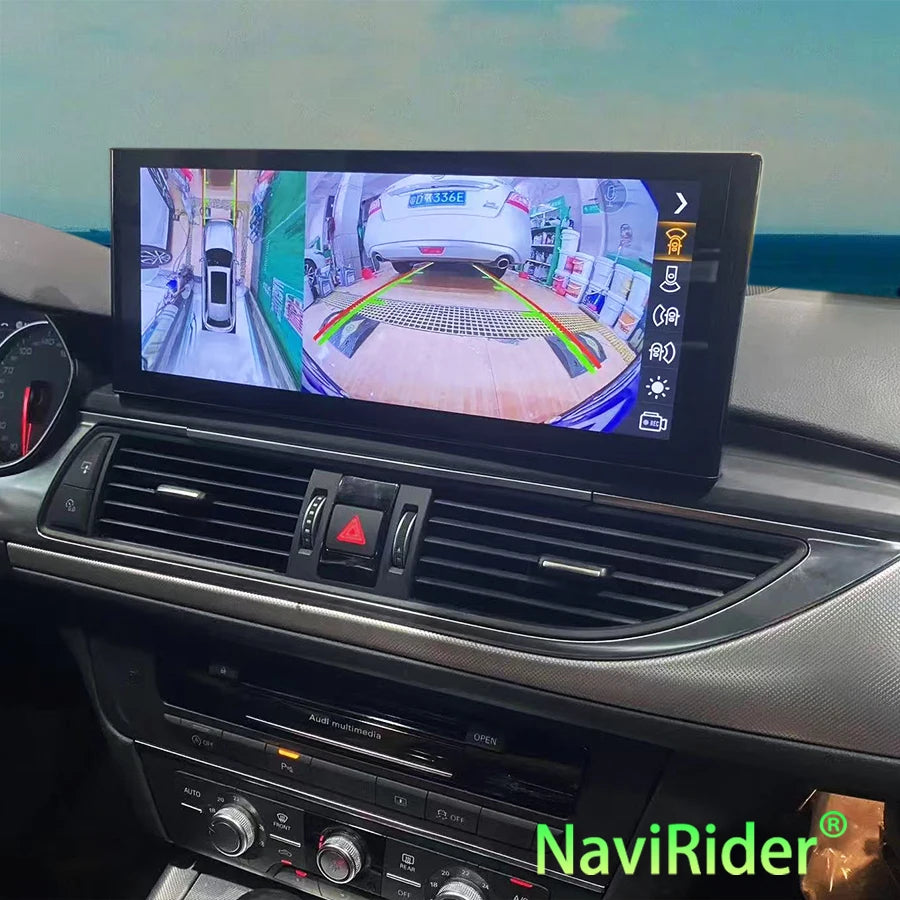 Android 14 Car Radio For AUDI A6 2012-2019 Multimedia Video Player Stereo GPS Navigation W