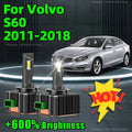 LED Headlight 6000K Car Lights D3S CSP CHip Canbus Bulbs 110W with Fan For Volvo S60 2011