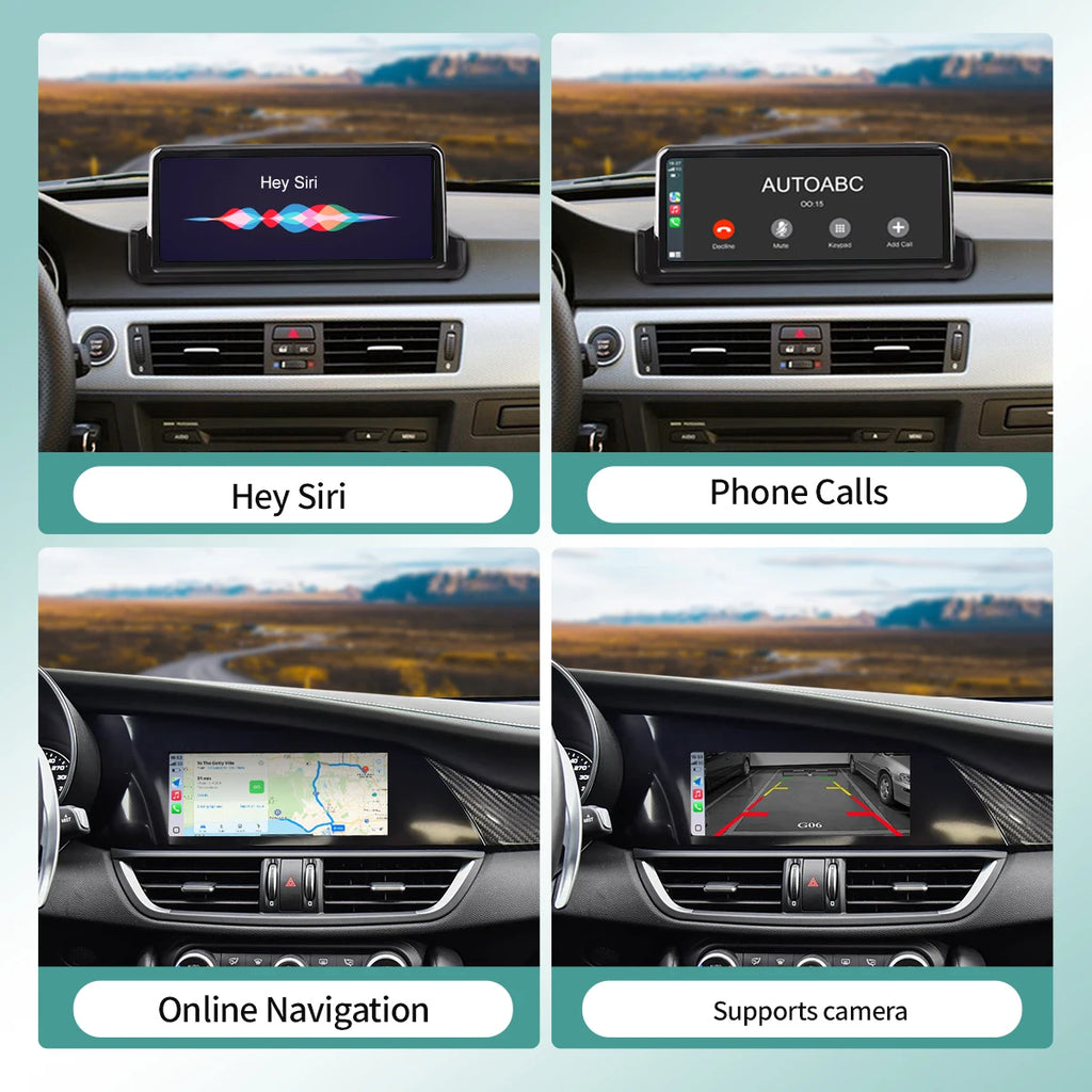 10.25“Wireless Carplay Android auto Multimedia Player Car Radio For BMW 3 Series E90 E91 E | AUTOKITSHOP