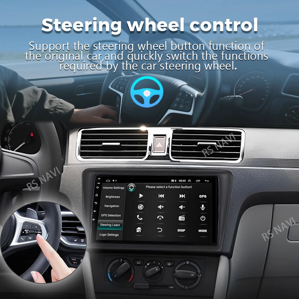 Qualcomm Android 16 For Skoda Superb 2 B6 2008 2009 2010 2011 - 2015 Car Radio Multimedia