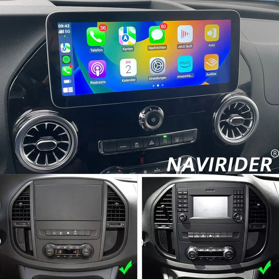 For Mercedes Benz Vito 116 W447 2014-2022 Car Radio Android Stereo GPS Navigation Multimed | AUTOKITSHOP