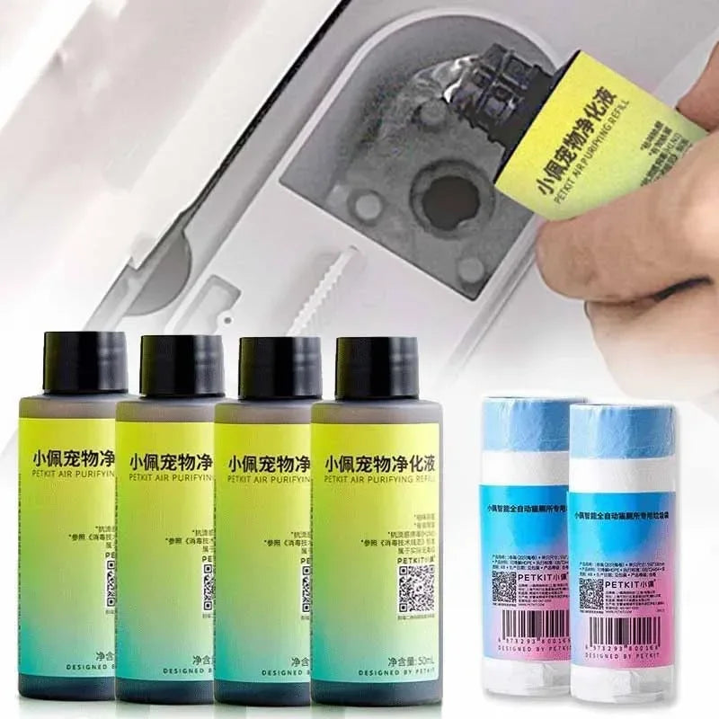 Sterilization Deodorization Liquid for PETKIT Cat Litter Box Special Purification Concentrate Pe - Automotive LED Light