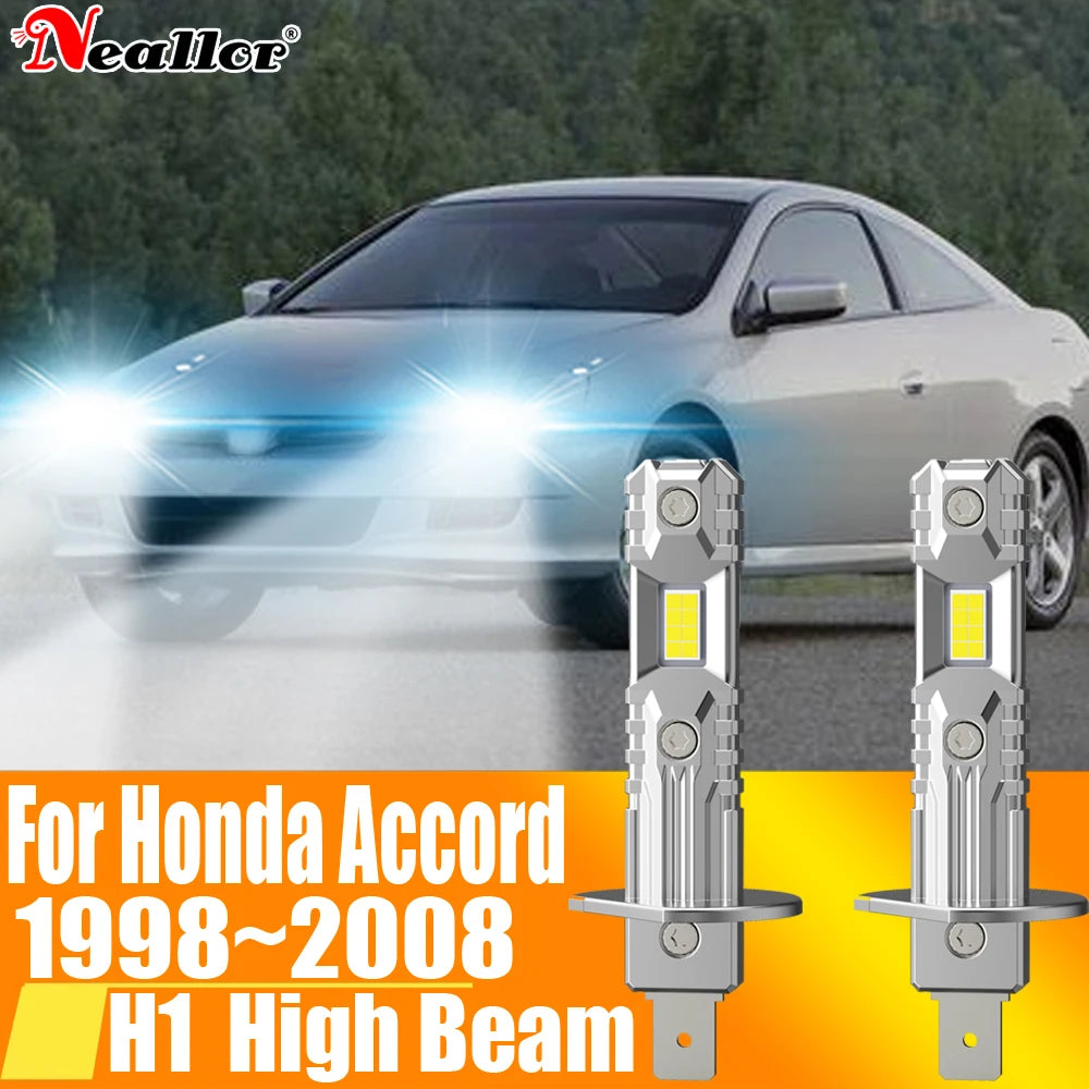 2x H1 Led Light Canbus Bulb Car Headlight High Power Auto Fog Diode Moto Driving Running L