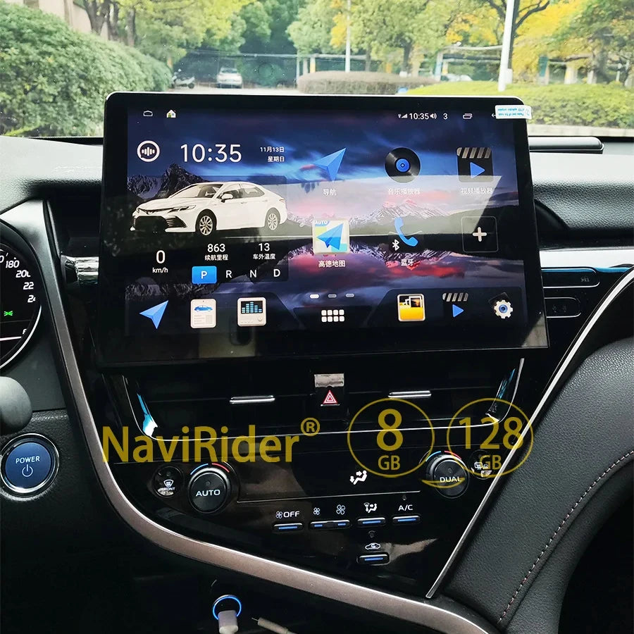 12.8" For Toyota Camry 2022 2021 Car Radio Android 13 Screen Multimedia Video Stereo Playe | AUTOKITSHOP