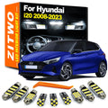 ZITWO LED Interior Dome Light Bulb Kit For Hyundai I20 MK1 MK2 MK3 N Line 2008 2 for Hyundai MK1 MK2 MK3 2010-2018 - Can