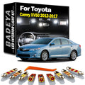 LED Bulbs Interior Map Dome Door Light Kit For For Toyota Camry XV50 MK7 2012 2013 2014 20