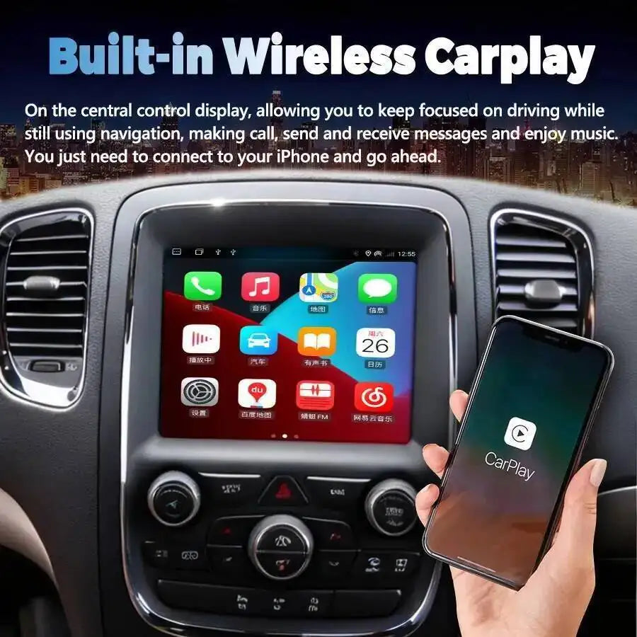 For Dodge Ram Durango Auto Multimedia 8.4'' Android 15 Car Radio Screen Carplay Video Play | AUTOKITSHOP