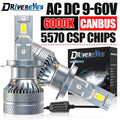 H4 H7 LED Headlight Canbus H11 H1 H8 H9 9005 HB3 9006 HB4 9012 HIR2 12 PCS 5570 CSP Turbo