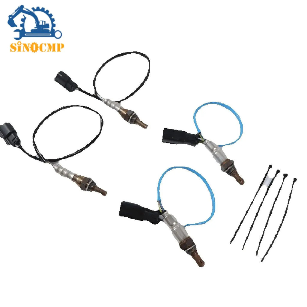 Oxygen Sensor Set 9E5Z-9F472-D BE5Z-9G444-A 4PCS Downstream and Upstream FOR Ford Explorer
