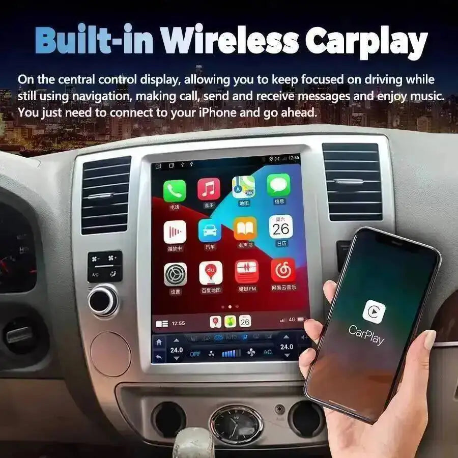 For Infiniti Qx56 QX80 2008-2011 Multimedia Video Player 12.1inch Android 15 Screen Car Ra | AUTOKITSHOP