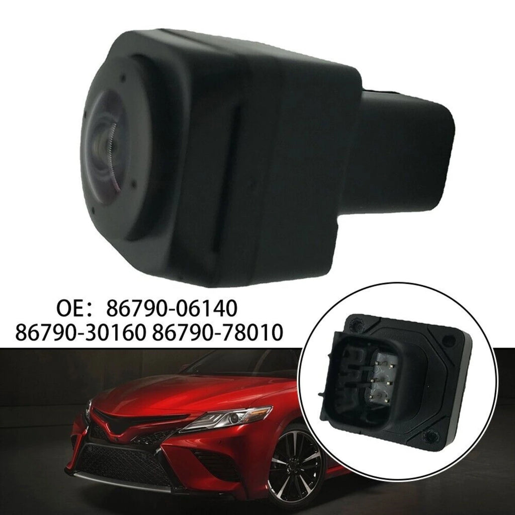 SINOCMP Front View Reversing Parking Camera 86790-06140 86790-30160 86790-78010 For Toyota