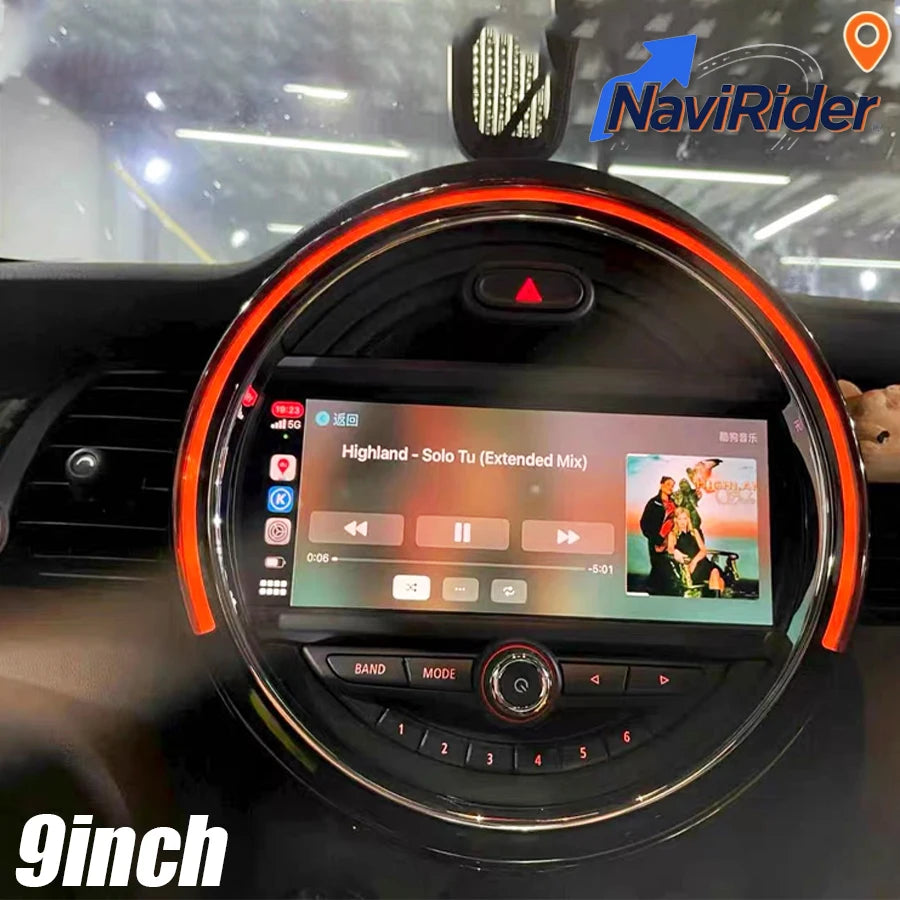 9“” Car Stereo Multimedia Player For BMW Mini One F55 Cooper F56 Clubman F54 2015-2020 NBT