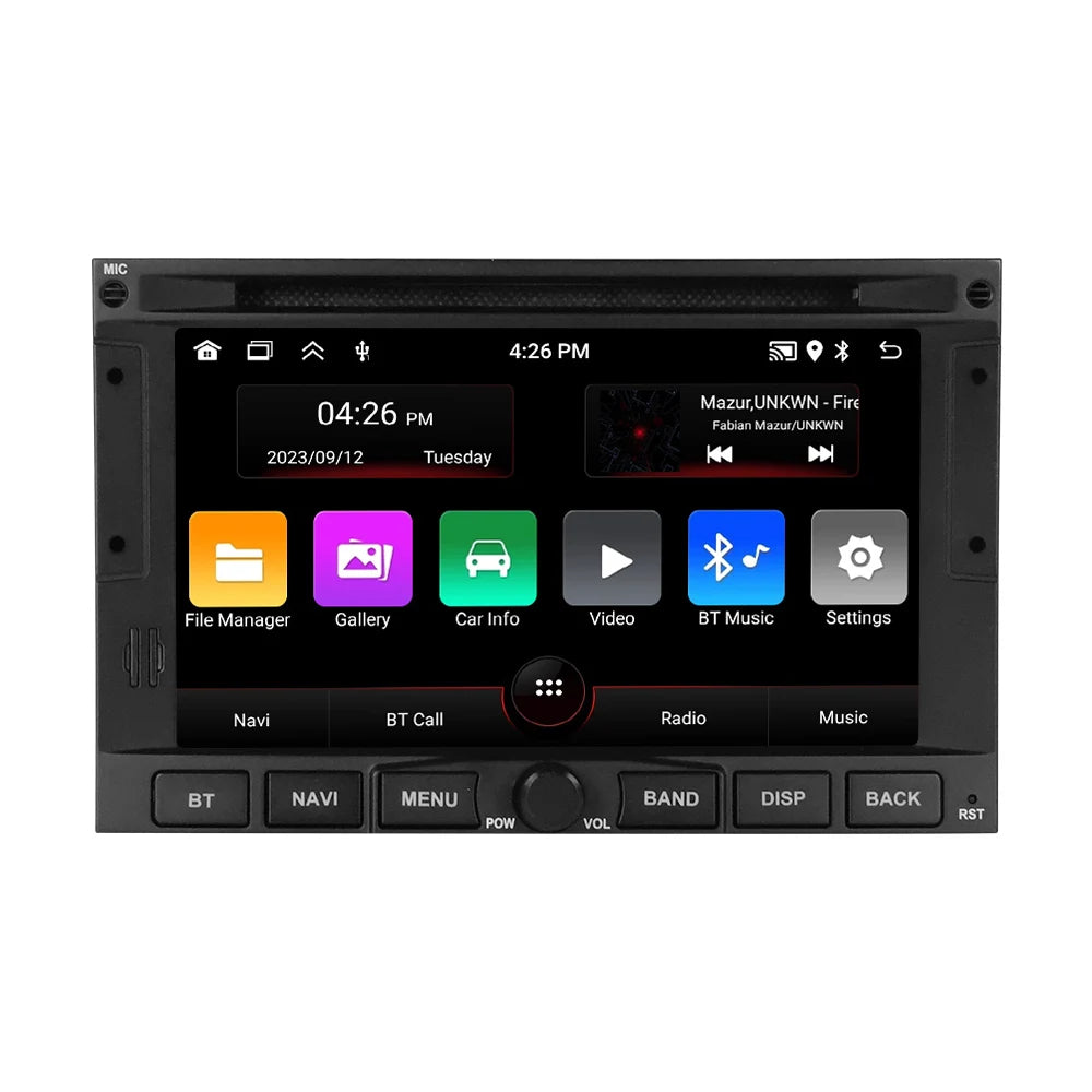 MEKEDE Android Auto Car Radio Autoradio for Peugeot 3008 2009 -2015 Car Intelligent System | AUTOKITSHOP