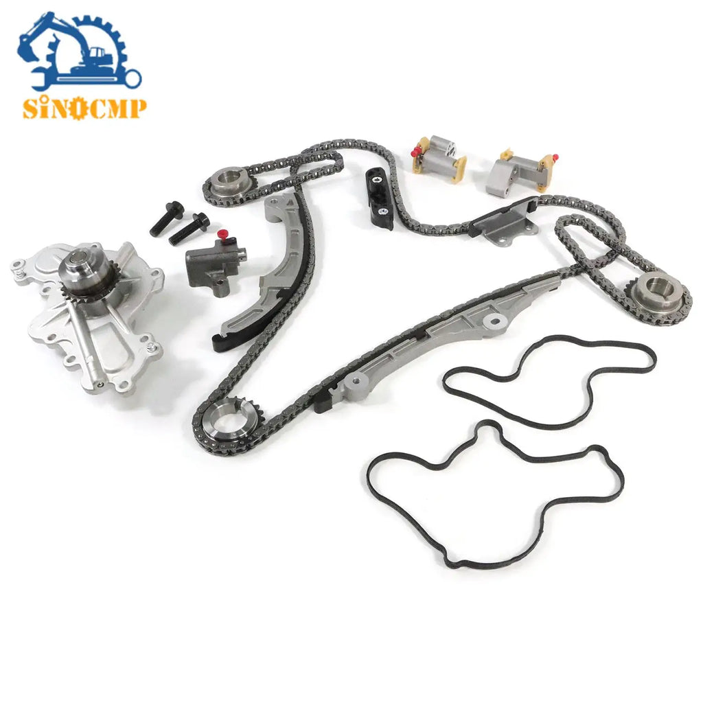 Timing Chain Kit with Water Pump 7T4Z-6268-CA 7T4Z-6K254-AA For 2007-2010 Ford Mercury Lin