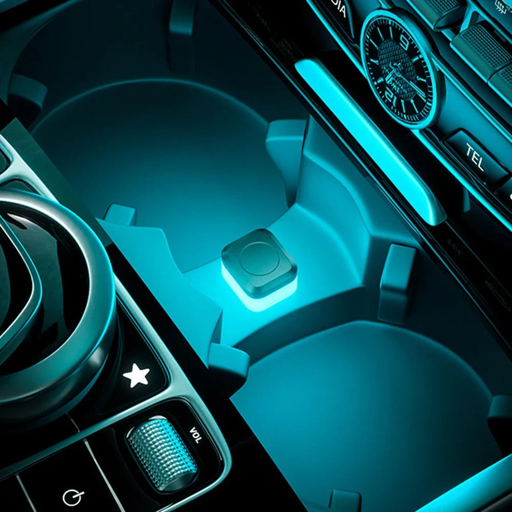 New Universal USB Car Interior Ambient Atmosphere Light LED Signal Lights Auto Reading Lamp Decorations Car Interior Accessories