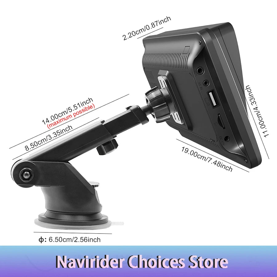 7inch Auto Wireless CarPlay Car Radio WiFi GPS FM HD Bluetooth Multimedia Touch Screen Uni