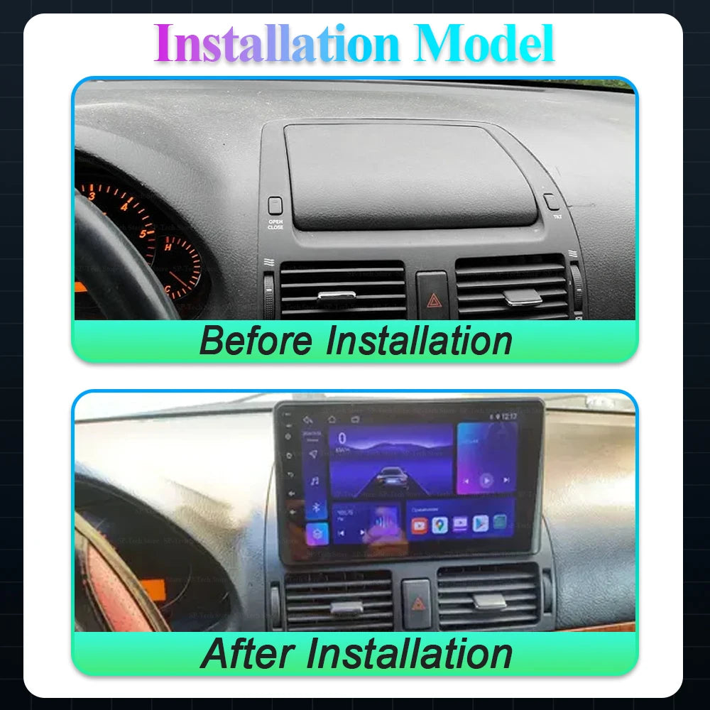 Android 16 Wifi 5g For Toyota Avensis T250 2003-2009 Car Multimedia Video Player Stereo He | AUTOKITSHOP