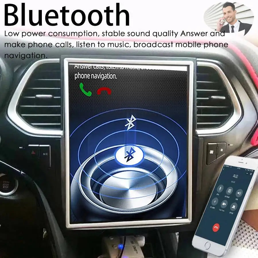 2din Android 15 Multimedia Video Player For GAC Trumpchi GS4 2010-2017 Vertical 12.1'' Scr