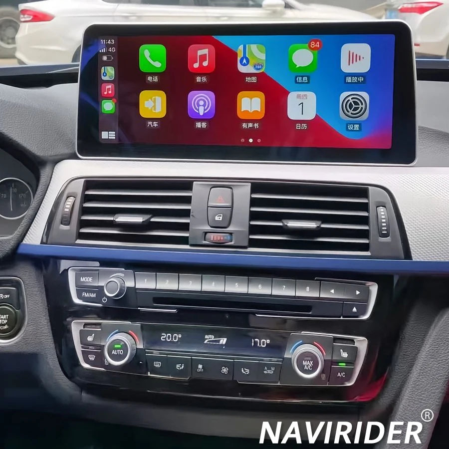 Navirider 10.25inch Carplay Screen For BMW 3 Series E90 E91 E92 E93 2005–2012 CCC CIC Andr