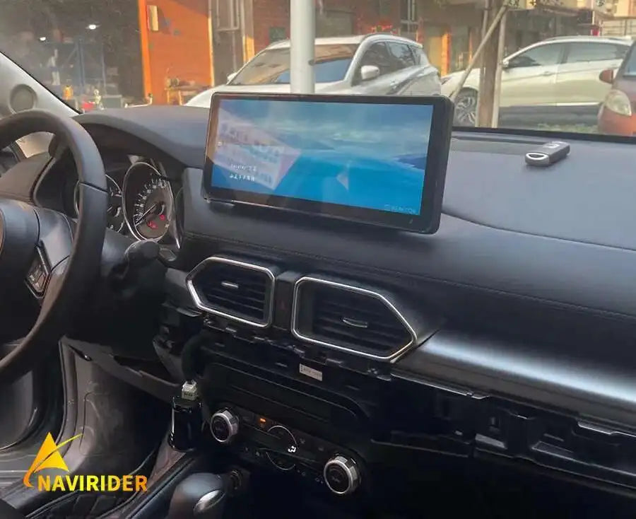 1920*720 QLED Screen Multimedia Video Player For Mazda CX5 Android 13 CX-5 CX8 2017 2019 2