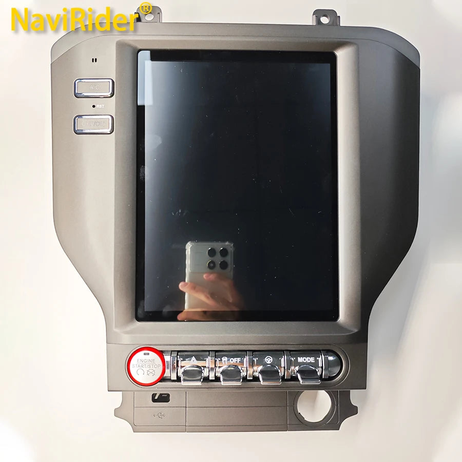 For Ford Mustang 2013-2020 Car Radio Android 15 Touch Screen GPS Navigation Stereo Multime
