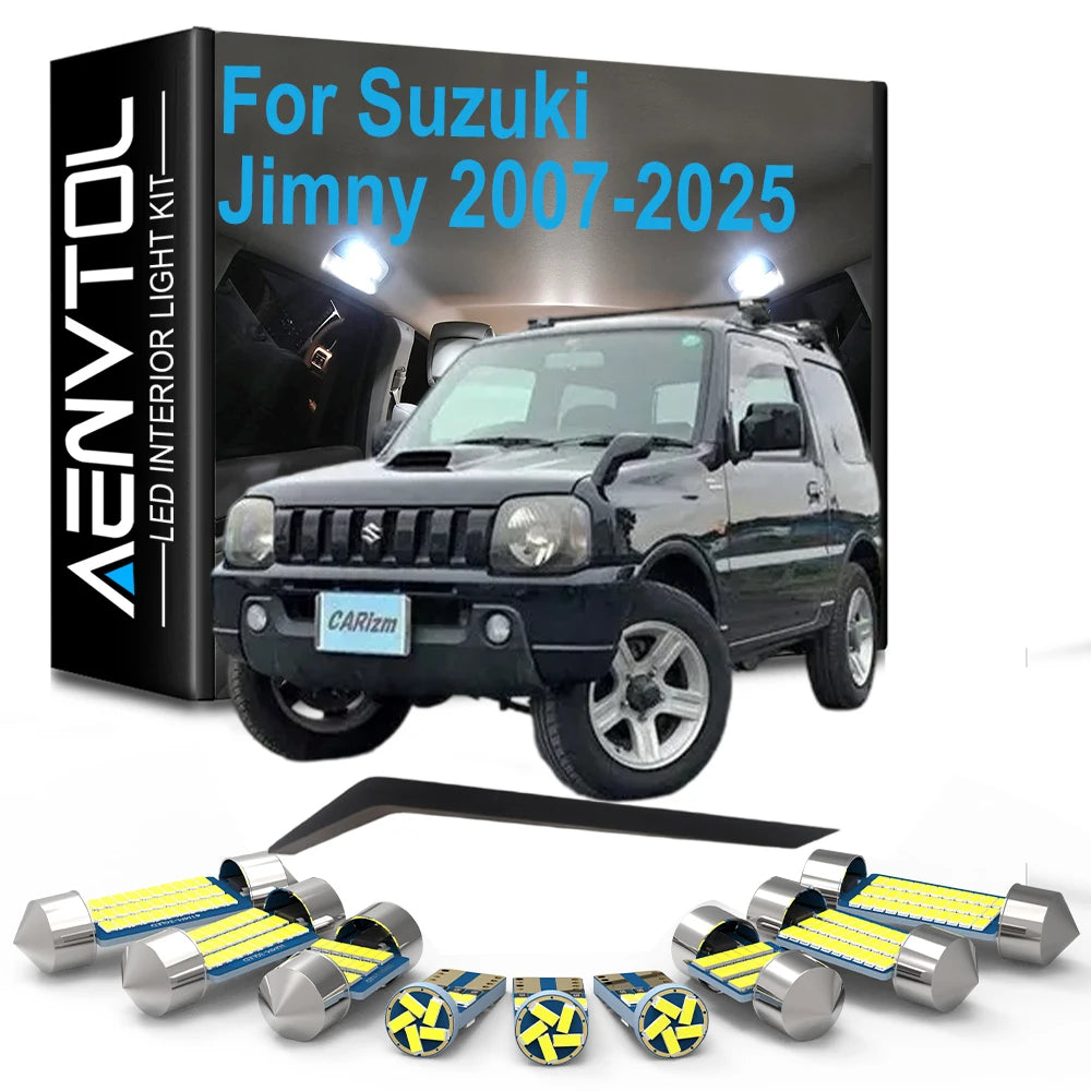 LED Interior Light Kit for Suzuki 2007-2017 - Canbus Error-Free Interior Bulbs
