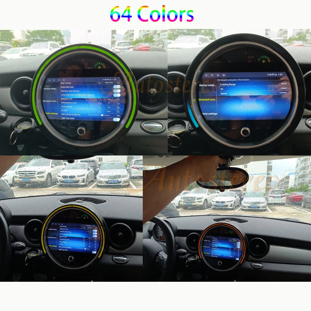 Carplay Auto Stereo Android 14 For MINI R54 R55 2007-2016 Car Multimedia Player GPS Naviga