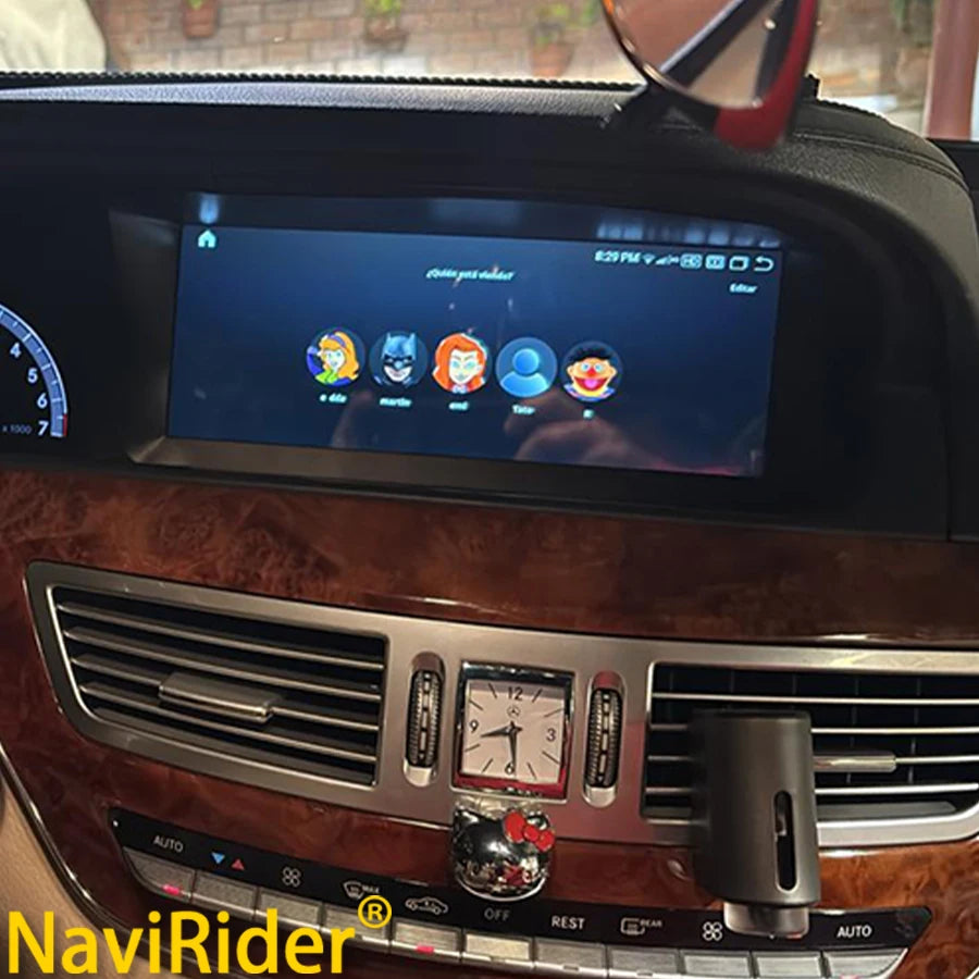 Qualcomm Snapdragon For Mercedes Benz S-Class W222 2014-2018 Navigation Stereo Android Aut