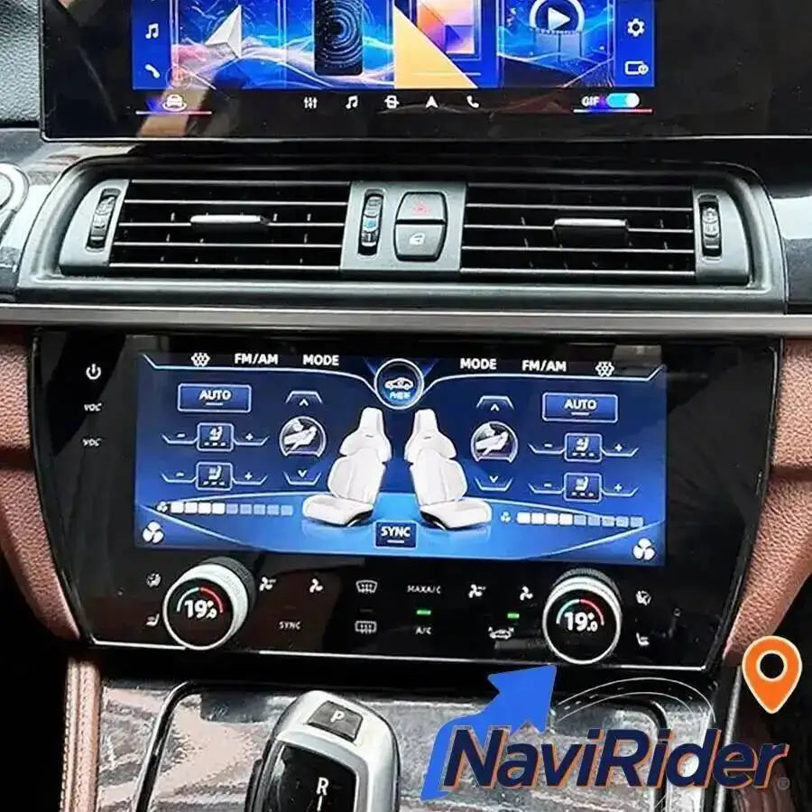 10.25" Car Accessories For BMW 5 Series F10 F11 F18 2010-2017 Digital Air Climate Board AC
