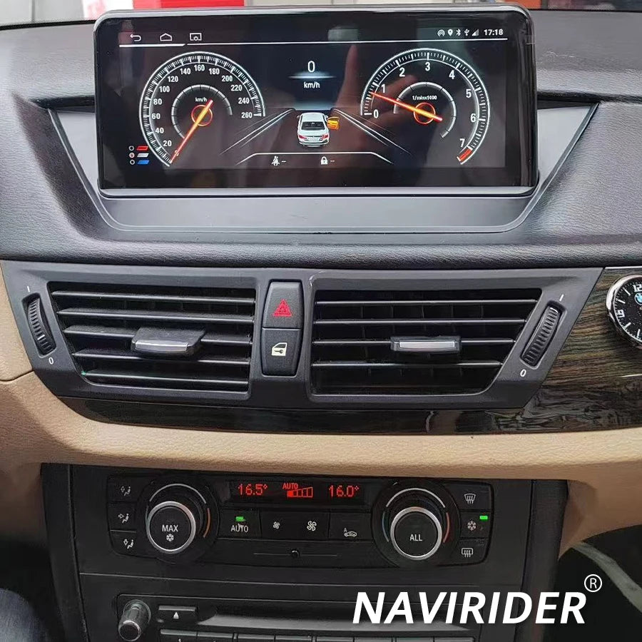 10.25inch Android 14 CarPlay GPS Auto Radio DSP Screen For BMW X1 E84 2010-2015 Car Multim