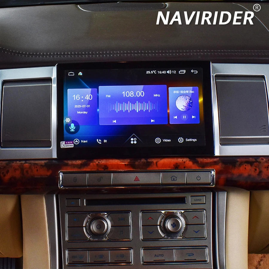DSP Carplay For Jaguar XF 2009-2015 GPS Navi BT 8'' H Android 15 256GB Car Radio HU QLED S