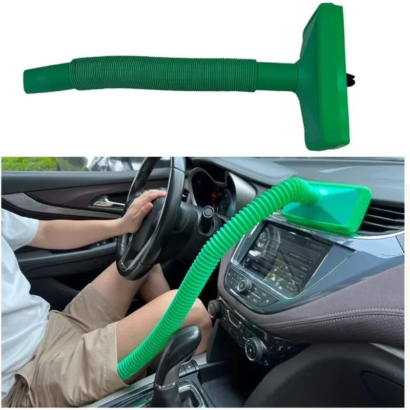 Car Air Conditioner Ventilation Cooler Adjustable Length Air Conditioner Outlet Hose Ventilation - Automotive LED Light