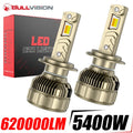 3IN1 Color H4 Led Canbus 3000K 4300K 6000K H7 H3 H1 H8 H9 H11 9005 HB3 9006 HB4 9012 HIR2