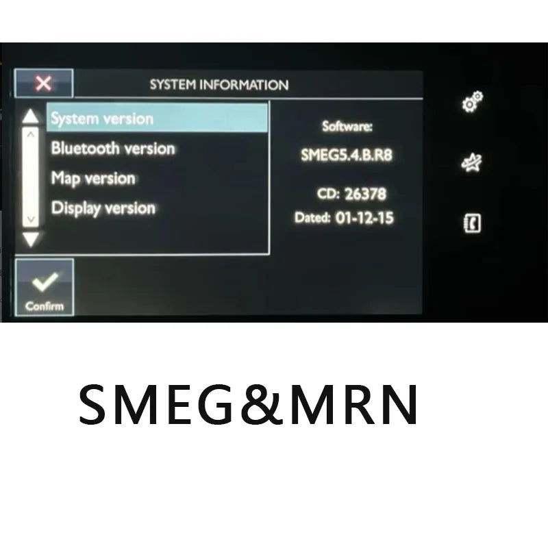 Upgrade Wireless Carplay Android Auto module for Peugeot SMEG System 208 308 508 3008 C4 D