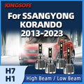 KINGSOFE H7 H1 LED Light Bulb 27000LM Super Bright For SSANGYONG KORANDO 2013 2014 2015 20