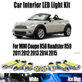 10-Piece LED Interior Light Kit for MINI Coupe R58 Roadster R59 2011- 2014 - Canbus Dome Map Door Trunk Bulbs | AUTOK...