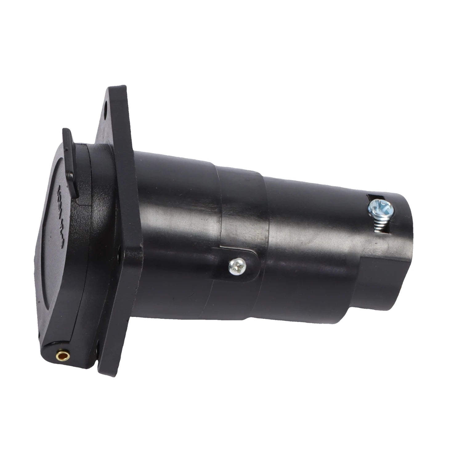 SINOCMP 12V 7 Pin Round Trailer Plug 7 Way Socket Adapter Wiring Connector Automotive Exte