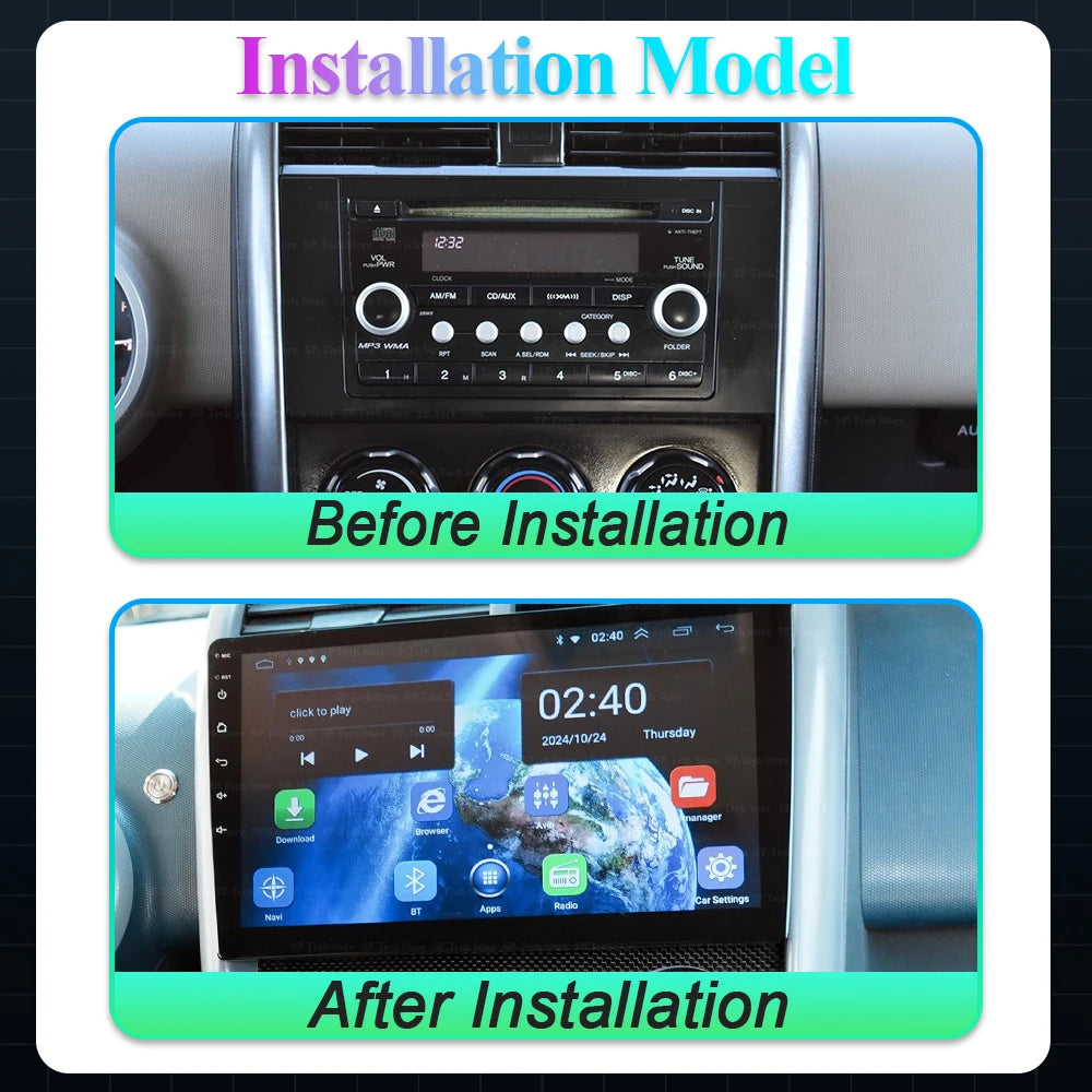 Android 16 For Honda Element Yh 2002-2011 Car Radio Wireless Carplay Multimedia Video Play | AUTOKITSHOP