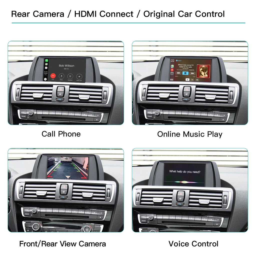 For BMW X5 X6 F15 F16 F85 F86 F70 E71 E72 G05 G06 NBT CIC EVO Wireless CarPlay support for | AUTOKITSHOP