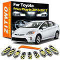 ZITWO 12Pcs Canbus No Error For Toyota Prius Plug-in 2010 2011 2012 2013 2014 2015 2016 2017 Car - Canbus LED Car Light
