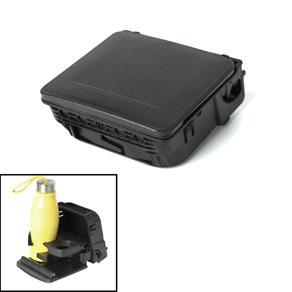 Car Rear Central Armrest Water Cup Holder 1K0862532 1K0862532F9B9 For VW Jetta MK5 Golf 5