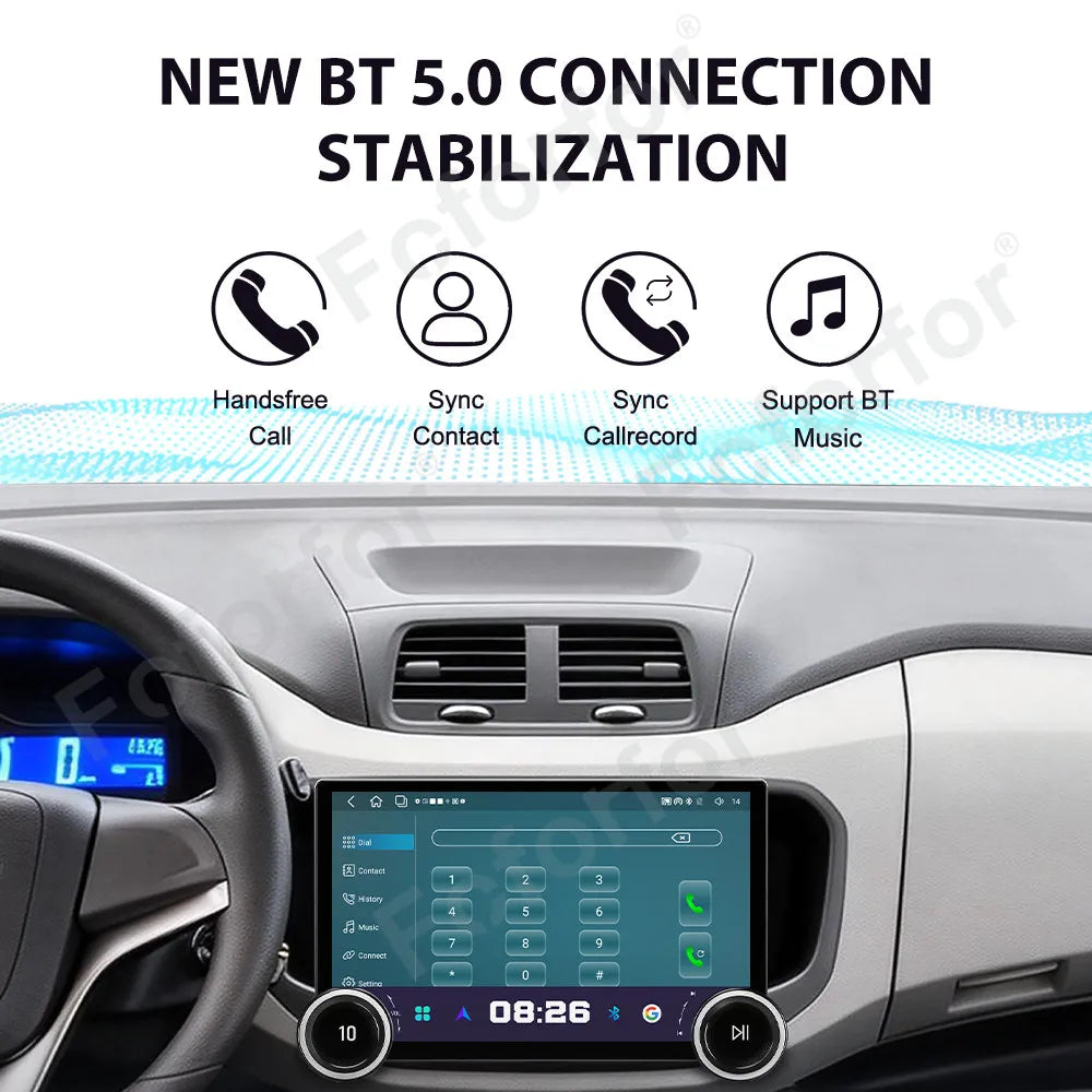 True Color HD Visual 11.5 Inch Android 15 Ultra Clear Touch Screen GPS Navi Smart Car Medi