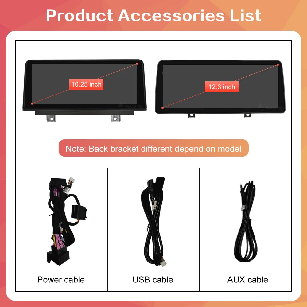 10.25'' 12.3'' 1920*720 Wireless Carplay Multimedia Player Android Auto Display Screen For | AUTOKITSHOP
